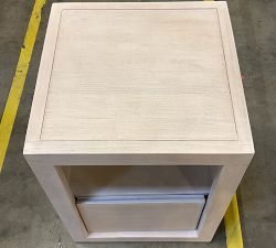 Open Box: Cayman Charging Nightstand (16") - Biscotti