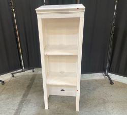 Open Box: Livingston Modular Bookcase Hutch (17.5") - Montauk White