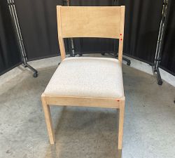 Open Box: Newport Dining Chair - Boucle Oatmeal, Mist
