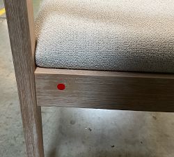 Open Box: Newport Dining Chair - Boucle Oatmeal, Mist