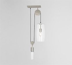 Dales Metal &amp; Glass Pendant (14")
