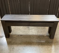 Open Box: Folsom Storage Console Table (71.75") - Charcoal