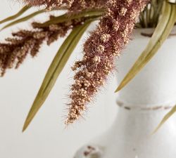 Faux Millet Bundle with Leaves