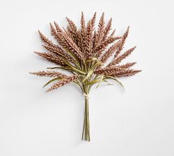 Faux Millet Bundle with Leaves