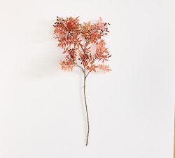 Faux Rust Berry Branch