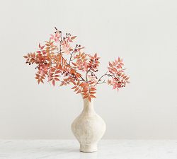 Faux Rust Berry Branch