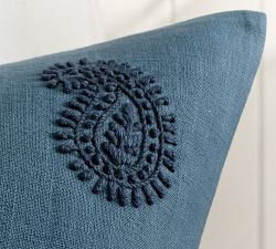 Briar Embroidered Pillow Cover