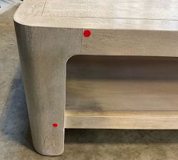 Open Box: Aptos Square Coffee Table (44") - Sandwash