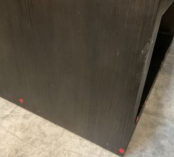Open Box: Folsom Large Square Coffee Table (40") - Charcoal