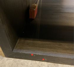 Open Box: Folsom Large Square Coffee Table (40") - Charcoal
