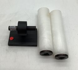 Open Box: Frances Alabaster Double Tube Sconce (22") - Matte Black