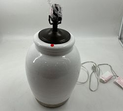 Open Box: Miller Small Table Lamp Base (25.5") - Ivory