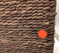 Open Box: Seagrass Handcrafted Divided Hamper - Raleigh