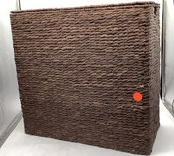 Open Box: Seagrass Handcrafted Divided Hamper - Raleigh