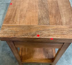 Open Box: Reed Nightstand (19.5") - Antique Umber