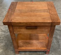 Open Box: Reed Nightstand (19.5") - Antique Umber