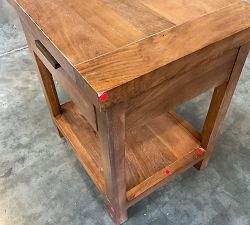 Open Box: Reed Nightstand (19.5") - Antique Umber