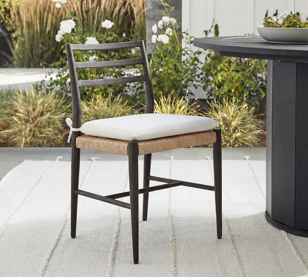 Haight Metal Outdoor Dining Chair by Pottery Barn