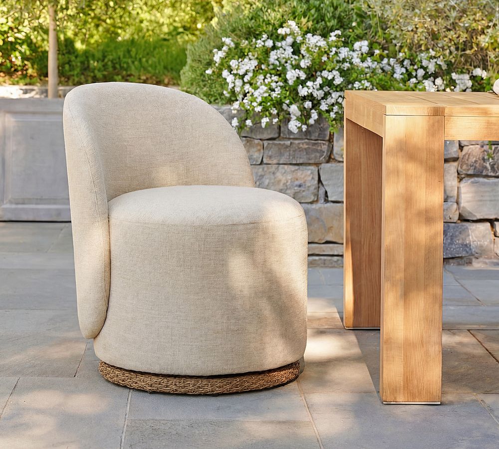 Sherry Outdoor Upholstered Dining Chair by Pottery Barn