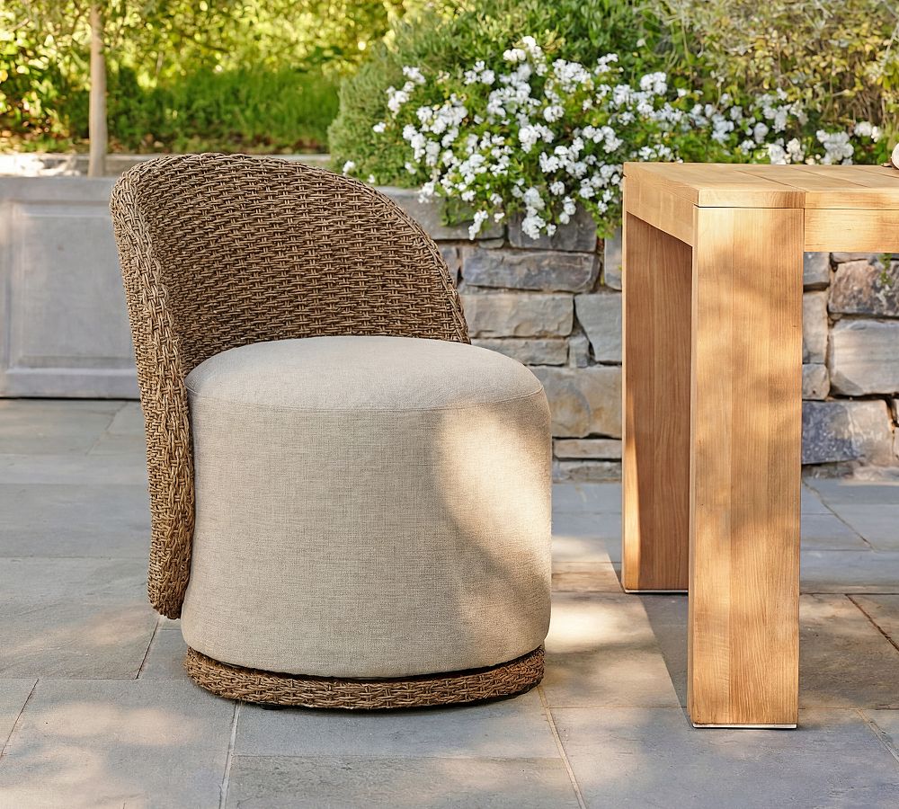 Sherry Outdoor Woven Dining Chair by Pottery Barn