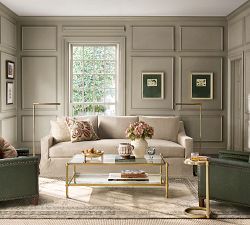 Everson Rectangular Glass Coffee Table (52")