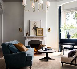 Oxford Metal Sconce (10")
