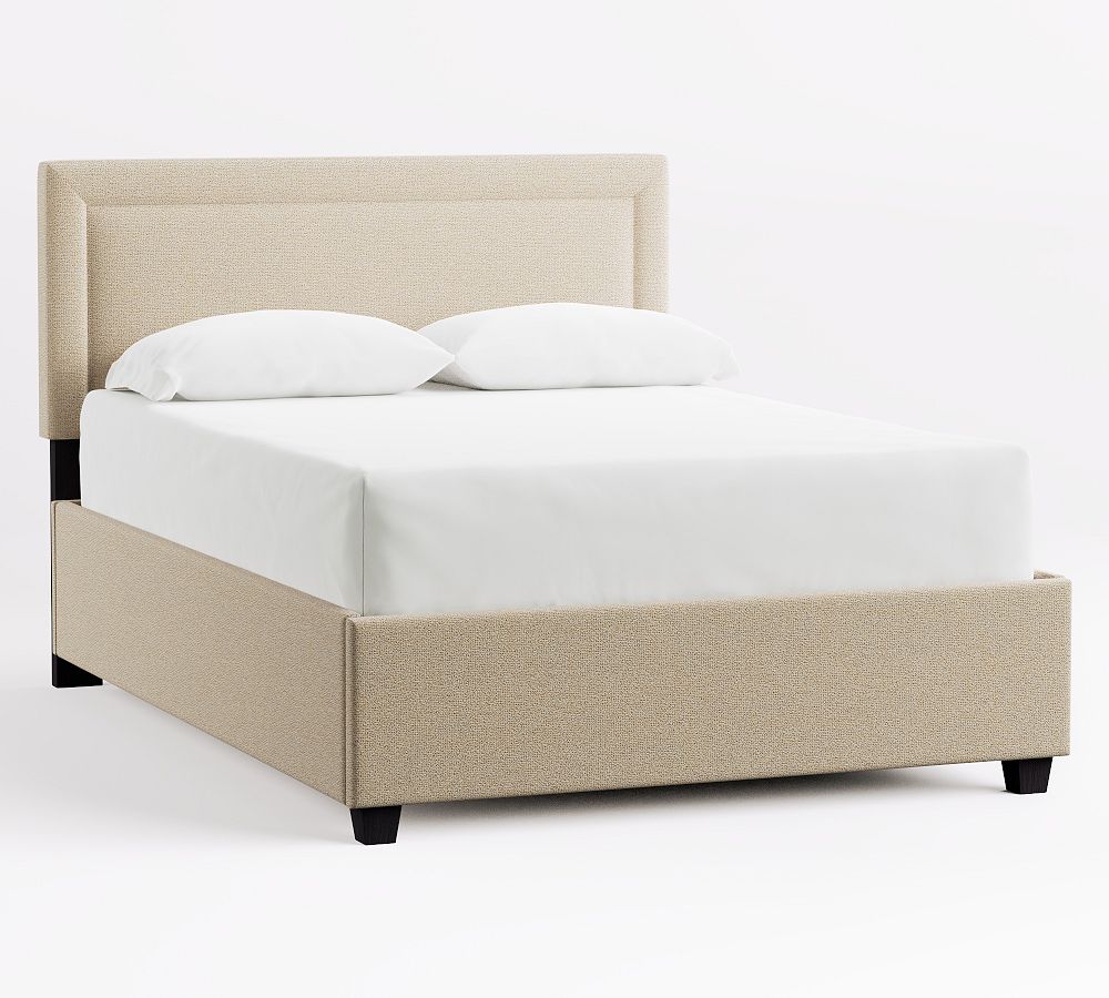 Elliot Square Upholstered Bed by Pottery Barn