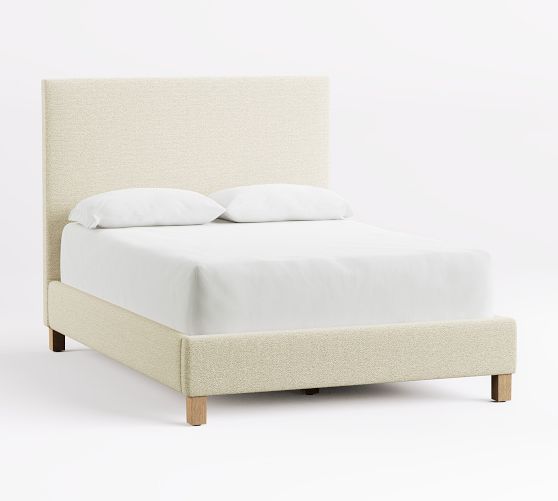 Arlo Upholstered Square Bed by Pottery Barn