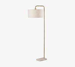 Jules Marble Floor Lamp (65")