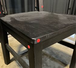 Open Box: Benchwright Dining Chair - Blackened Oak