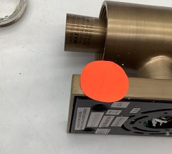 Open Box: Frances Double Sconce (20") - Tumbled Brass