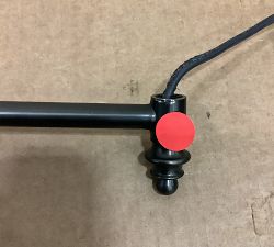 Open Box: Hayden Metal Articulating Task Floor Lamp (58") - Vintage Brass