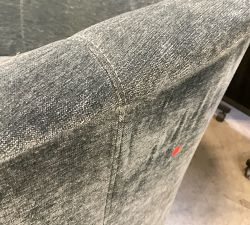 Open Box: Hyde Swivel Chair - Rustic Chenille Slate