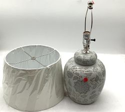 Open Box: Langley Petite Ceramic Table Lamp (18")
