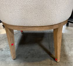 Open Box: Layton Grand Upholstered Dining Chair - Performance Boucle Oatmeal, Seadrift