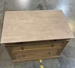 Open Box: Livingston Modular 2-Drawer Lateral File Cabinet without Top (35") - Gray Wash