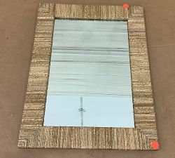Open Box: Malibu Rectangle Rope Mirror (40" x 30") - Natural
