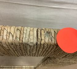 Open Box: Malibu Rectangle Rope Mirror (40" x 30") - Natural