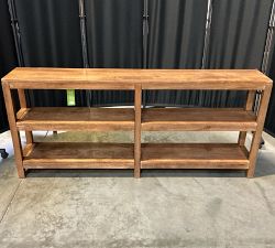Open Box: Nicasio Console Table (60") - Antique Umber