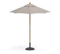 Open Box: Replacement Umbrella Canopy, Round (9' Diam.) - Sunbrella® Heather Gray