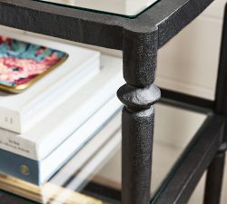 Estelle Metal Nightstand (26")