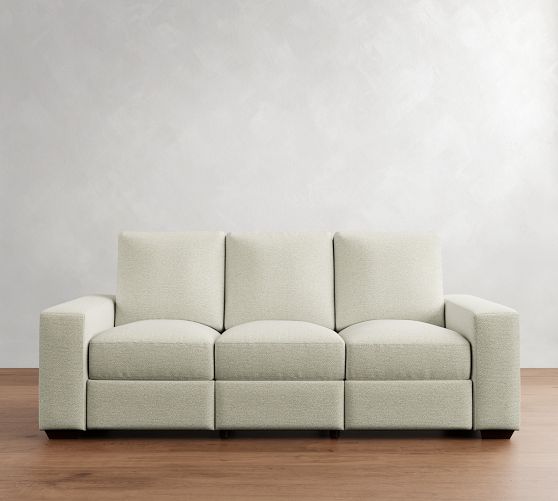 Big Sur Square Arm Power Sofa (90") by Pottery Barn