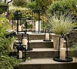 Easton Forged-Iron Outdoor Lantern
