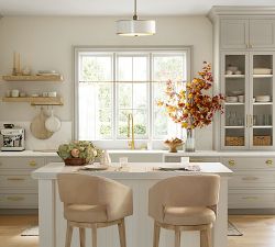 Farmhouse Metal Drum Pendant (15")
