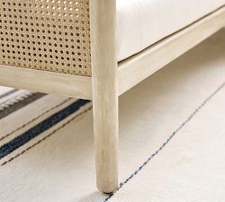 Marina Cane Outdoor Sofa (76")