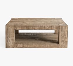 Open Box: Rockport Square Reclaimed Wood Coffee Table (44") - Sierra