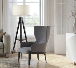 Aurora Metal Tripod Floor Lamp (62")