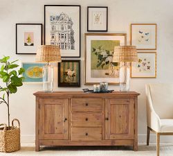 Carter Woven Table Lamp (18"-29")