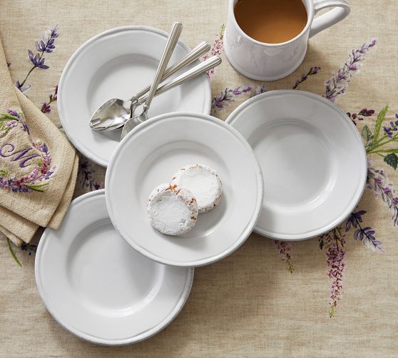 Monique Lhuillier Arles Appetizer Plates by Pottery Barn