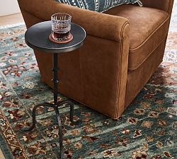 Charleston Round Iron Accent Table (10.5")